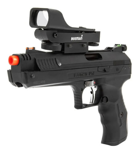 PISTOLA DE PRESSAO 4,5MM 2006 COM RED DOT BEEMAN