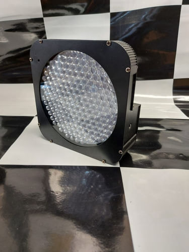 REFLETOR PAR 64 183 LEDS 10MM RGBW SLIM COM DISPLAY BIVOLT SK-FP184 SD03 SKYPIX