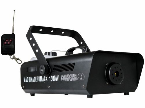 MAQUINA DE FUMAÇA 1500W 127V COM DMX CONTROLE TERMOSTATICA ALLTECH