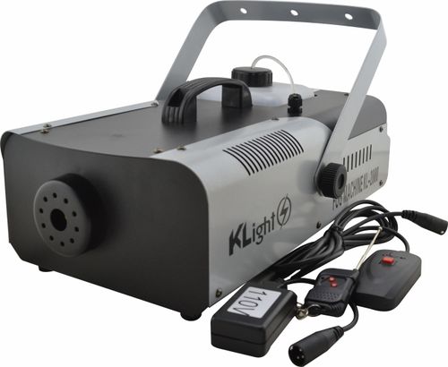 MAQUINA DE FUMAÇA 2000W 127V COM CONTROLE SEM FIO KLIGHT