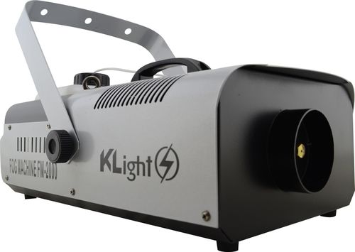 MAQUINA DE FUMAÇA 2000W 220V COM DMX E CONTROLE SEM FIO KLIGHT