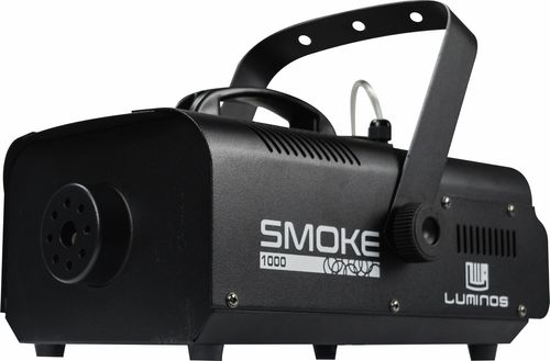 MAQUINA DE FUMAÇA 1000W CONTROLE SEM FIO SMOKE 1000 LUMINOS