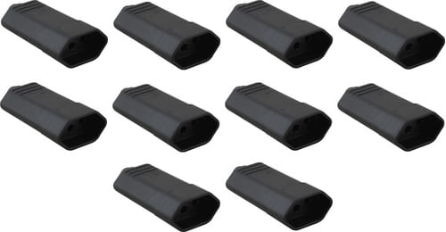 KIT 10 PINO CONECTOR FEMEA PARA EXTENSAO 10A 2P + T PRETO 12711 MARGIRIUS