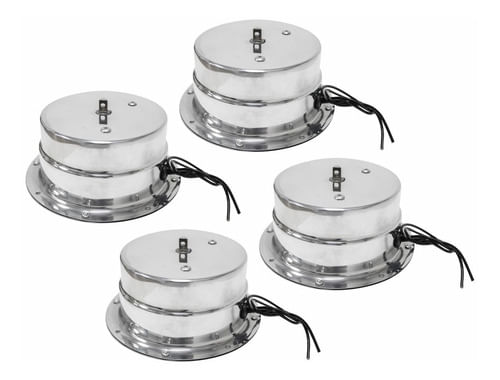 KIT 4 MOTOR PARA GLOBO ESPELHADO POLIDO BIVOLT VOLTSHOW