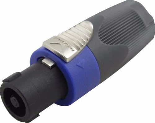 CONECTOR SPEAKON MACHO LINHA 4 VIAS NL4FX NEUTRIK