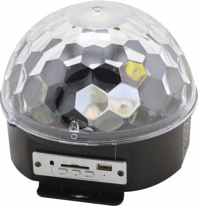 BOLA DE LED CRISTAL COM MP3 18W BIVOLT KLIGHT