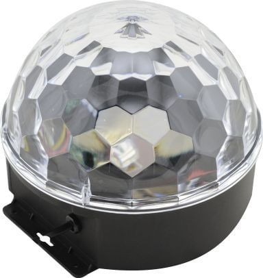 MEIA BOLA DE LED 6 CORES SENSOR DE MUSICA BIVOLT STARLUX