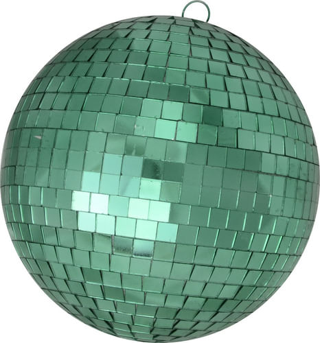 GLOBO ESPELHADO 25CM VERDE