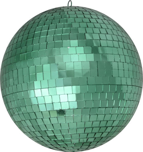 GLOBO ESPELHADO 30CM VERDE