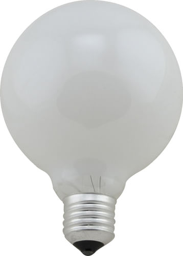 LAMPADA INCANDESCENTE GLOBO SILICA 100W 127V E27 XELUX