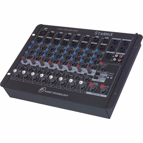 MESA DE SOM 8 CANAIS S802R BIVOLT LLAUDIO