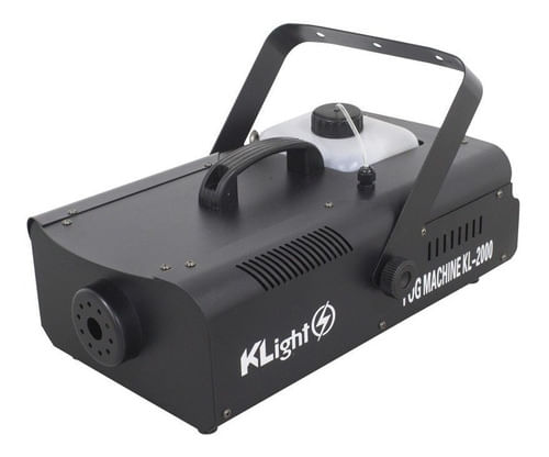 MAQUINA DE FUMAÇA 2000W 220V COM CONTROLE SEM FIO KLIGHT