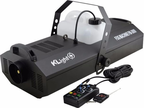 MAQUINA DE FUMAÇA 3000W 220V COM DMX E CONTROLE SEM FIO KLIGHT