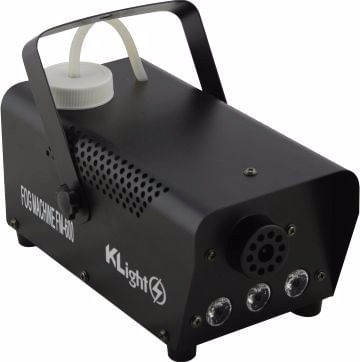 MAQUINA DE FUMAÇA 600W 127V COM 3 LEDS VERMELHO E CONTROLE COM FIO KLIGHT