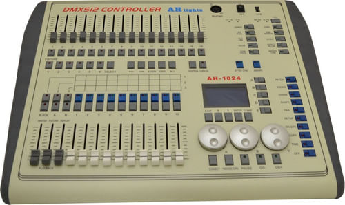 MESA DMX 1024 CANAIS AVOLITE AH1024 COM CASE AHLIGHTS