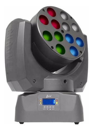 MOVING HEAD 12 LEDS 10W RGBW CREE LED MATRIX DMX 5 PINOS LEGEND 412 CHAUVET