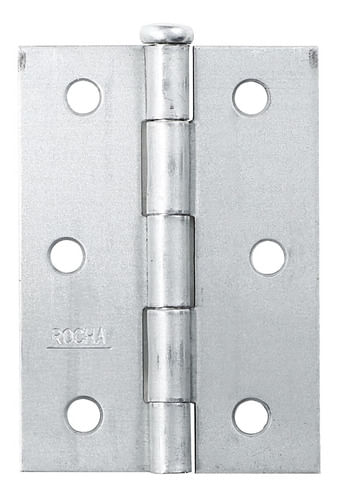 DOBRADIÇA SIMPLES AÇO CROMADA STCD65 STAR