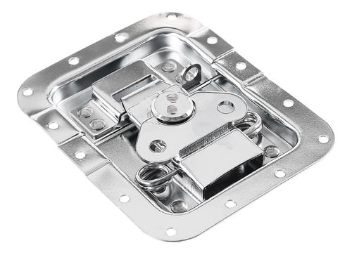 FECHO BORBOLETA GRANDE CROMADO COM PORTA CADEADO STC22 STAR