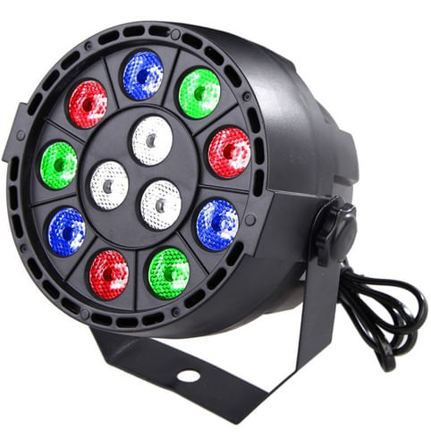 REFLETOR LED PAR 24 12 LEDS 3W RGBW DMX BIVOLT AH2079 AHLIGHTS