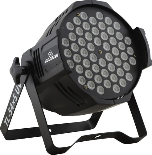 REFLETOR LED PAR 64 54 LEDS 5W UV OPT KLIGHT