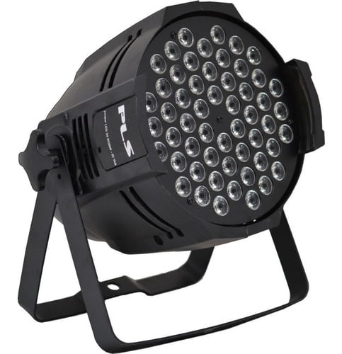 REFLETOR LED PAR 64 54 LEDS RGBW OPT BIVOLT ALTO BRILHO PLS