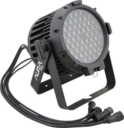 REFLETOR PAR 64 54 LEDS 3W CREE RGBW IP66 BLINDADO OF3RGB WALDMAN