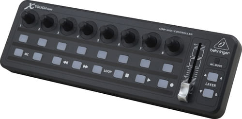 CONTROLADOR MIDI DE AUDIO XTOUCH MINI CNRL DJ BEHRINGER