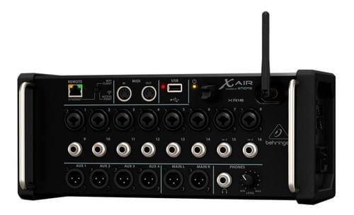 MESA DE SOM 16 CANAIS WIFI COM PROCESSADOR MIDAS XR16 BEHRINGER