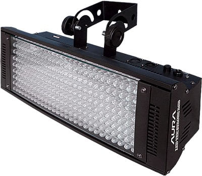 STROBO DE LED 252 LEDS RGB DMX AURA TEK