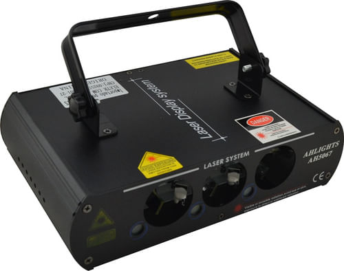 LASER RGB 3 SAIDAS 300MW BIVOLT AH5067 AHLIGHTS