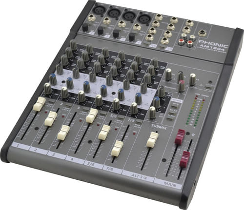MESA DE SOM 12 CANAIS BIVOLT AM1204 PHONIC