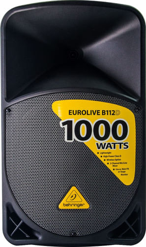 CAIXA DE SOM ATIVA 12 POLEGADAS 1000W B112D BEHRINGER