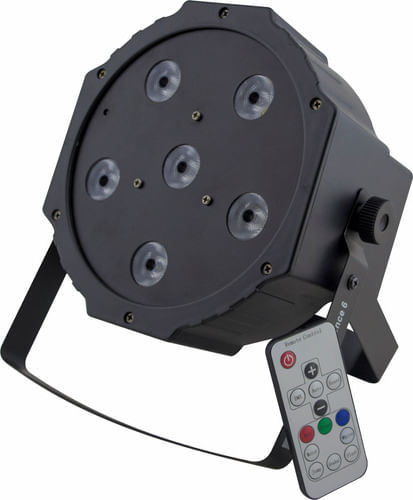 REFLETOR LED PAR 56 6 LEDS 10W RGBW A BATERIA INDEPENDENCE 6 PLS