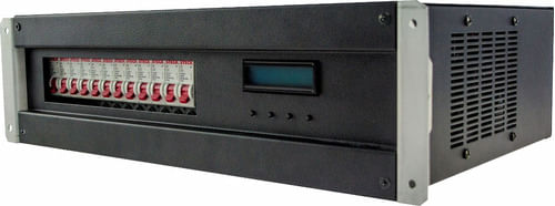 RACK DIMMER 12 CANAIS 4000W POR CANAL 220V DIGITAL AURA TEK