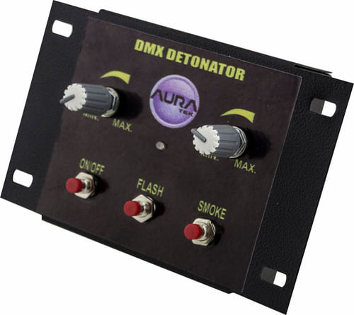 CONTROLE PARA STROBO DMX DETONADOR AURA TEK