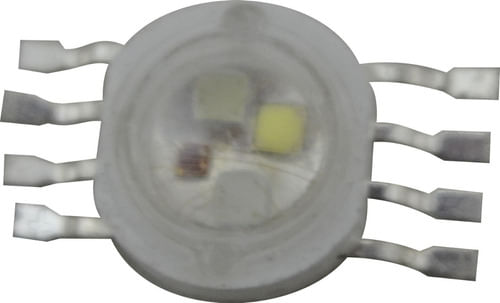 CHIP LED 10W QUADRILED COB  RGBW 4IN1 PACOTE COM 10 PECAS LUMINOS