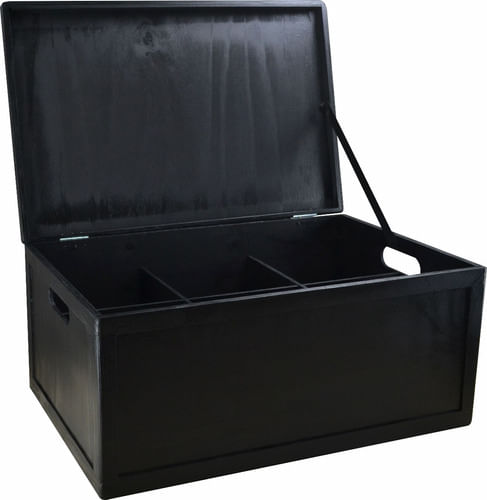 CASE RUSTICO PARA 6 REFLETOR PAR LED OPTPAR COM DIVISORIA ASL