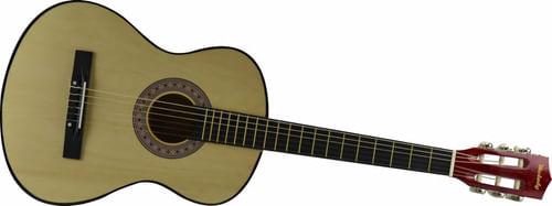 VIOLAO 6 CORDAS NYLON NATURAL ACUSTICO MELODY MARQUES