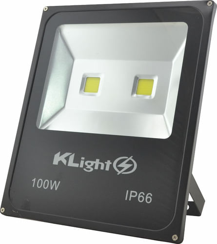 REFLETOR DE LED 100W BRANCO FRIO BIVOLT KLIGHT