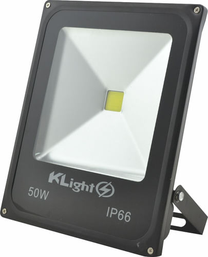REFLETOR DE LED 50W BRANCO FRIO BIVOLT KLIGHT