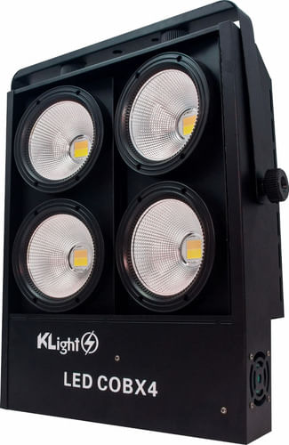 REFLETOR MINI BRUTTE LED BRANCO QUENTE E  BRANCO FRIO DMX BIVOLT KLIGHT