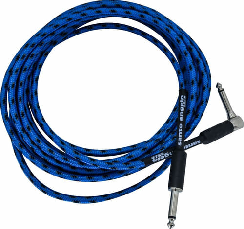 CABO DE INSTRUMENTO P10 MONO X P10 MONO CACHIMBO 4,57M CAMUFLADO  TEXTIL ANGEL L TX SANTO ANGELO