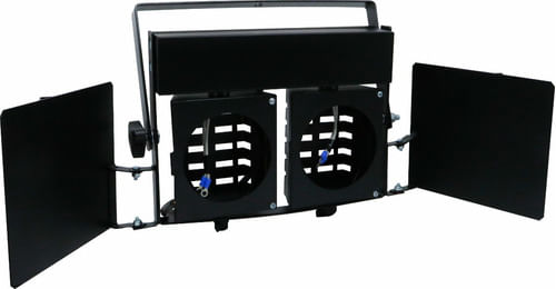 REFLETOR MINI BRUTTI PARA 2 LAMPADAS COM BANDO RENI
