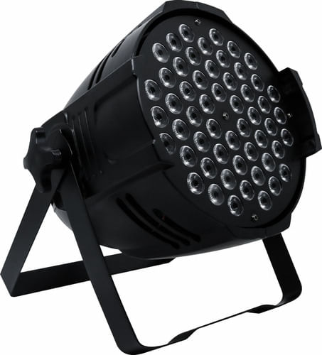 REFLETOR LED PAR 64 54 LEDS RGBW 3W BIVOLT DP154 LUA TEK
