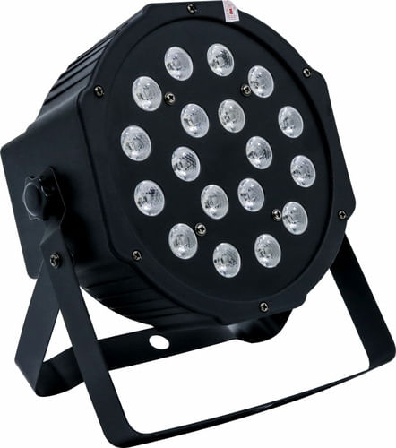 REFLETOR DE LED 18 LEDS 1W RGB BIVOLT DP184 LUA TEK