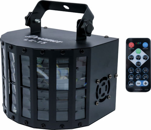 MULTI RAIO DE SOL LED RGBW 12W DMX COM CONTROLE REMOTO BIVOLT DREAMER