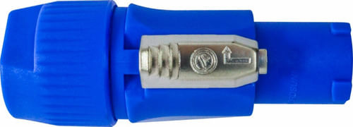 CONECTOR POWERCON MACHO IN 3 VIAS AZUL AH133 AHLIGHTS