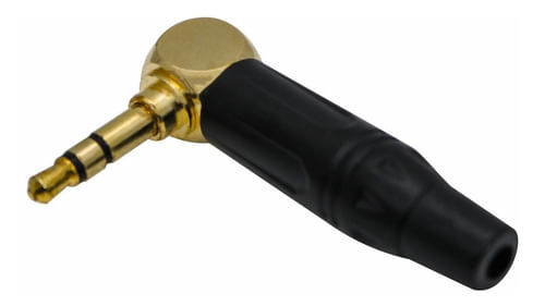 CONECTOR PLUG P2 MACHO CACHIMBO STEREO PROFISSIONAL AH162BG AHLIGHTS