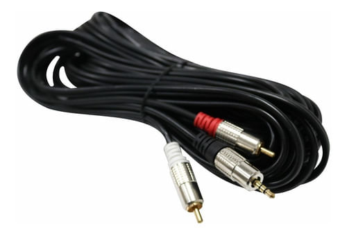 CABO P2 STEREO X 2 RCA METAL 10M CBRC0030 STORM
