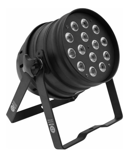 REFLETOR LED PAR 64 14 LEDS 10W RGBW OPT BIVOLT PAR RGBW 14 BI GLOW
